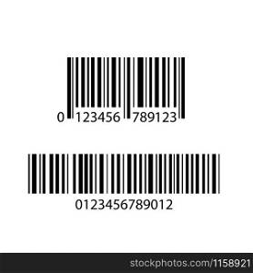 Barcode icon,isolated on white background,stock vector illustration.. Barcode icon,isolated on white background,