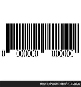 Barcode isolated on white background, vector illustration.. Barcode isolated on white background, vector illustration