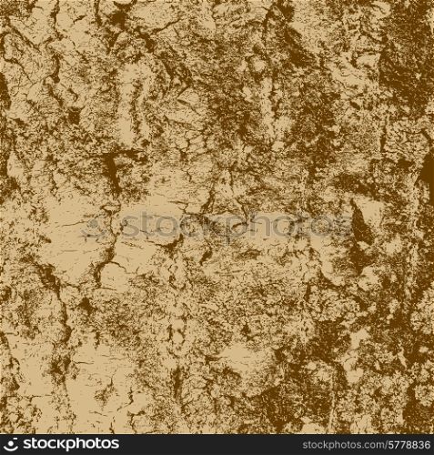 bark of birch in the cracks texture. Vector illustration.
