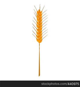 Barley stalk icon. Cartoon illustration of barley stalk vector icon for web. Barley stalk icon, cartoon style