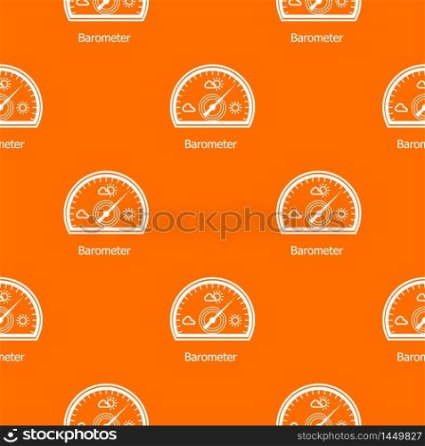 Barometer pattern vector orange for any web design best. Barometer pattern vector orange