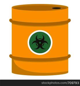 Barrel icon. Cartoon illustration of barrel vector icon for web. Barrel icon, cartoon style