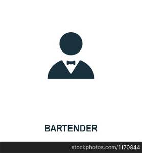 Bartender icon. Line style icon design. UI. Illustration of bartender icon. Pictogram isolated on white. Ready to use in web design, apps, software, print. Bartender icon. Line style icon design. UI. Illustration of bartender icon. Pictogram isolated on white. Ready to use in web design, apps, software, print.