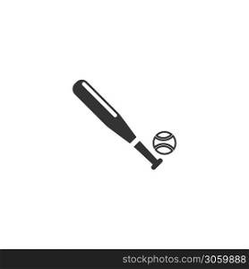 baseball bat icon logo