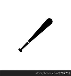 baseball bat icon vector design templates white on background
