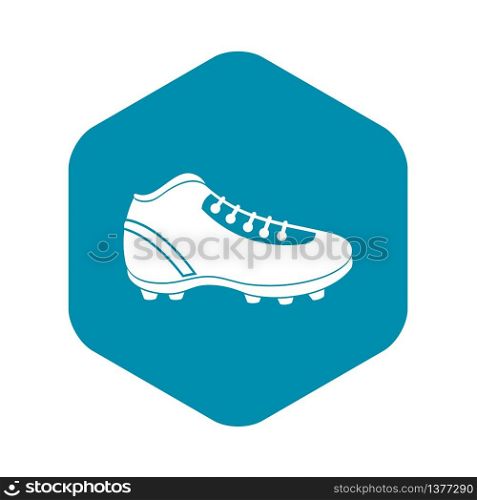 Baseball cleat icon. Simple illustration of baseball cleat vector icon for web. Baseball cleat icon, simple style