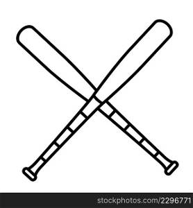 Baseball equipment icon vector sign and symbols