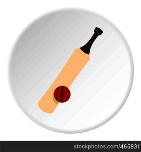 Baseball icon in flat circle isolated on white vector illustration for web. Baseball icon circle