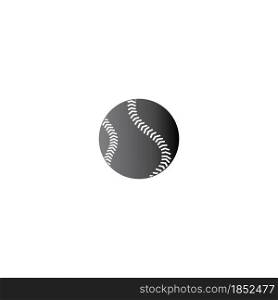 Baseball icon vector illustration logo design template