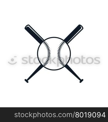 baseball league theme. baseball league sport theme vector art illustration