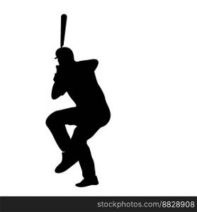 baseball player icon vektor illustration design