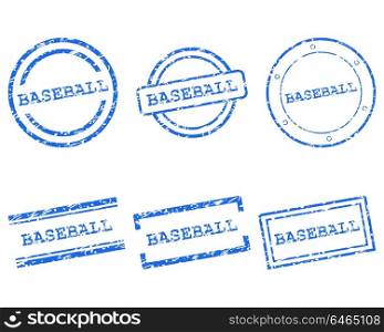 Baseball stamps