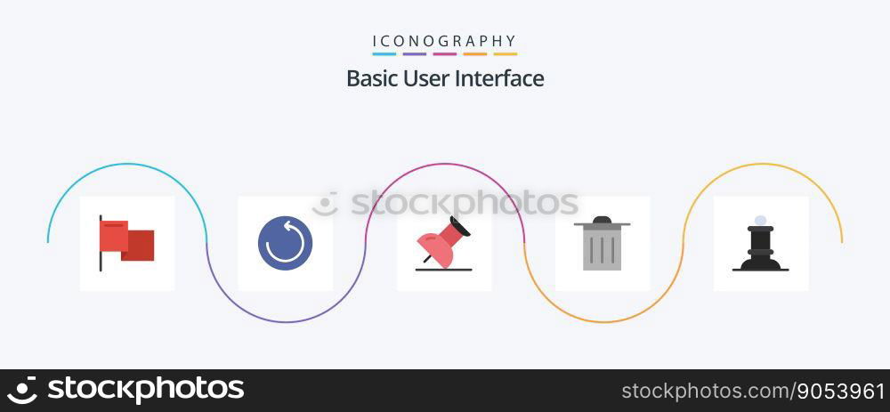 Basic Flat 5 Icon Pack Including . basic. chess