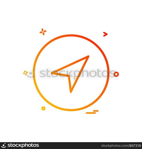 Basic icon plane set share vector design