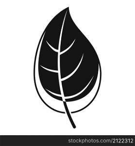 Basil leaves icon simple vector. Herb plant. Leaf spice. Basil leaves icon simple vector. Herb plant