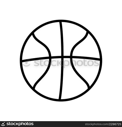 Basket ball icon.