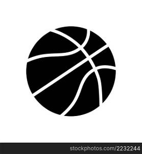 Basket Ball Icon Vector Design Template.