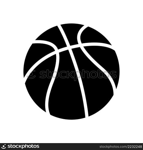 Basket Ball Icon Vector Design Template.