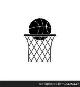 basket ball logo stock vektor template