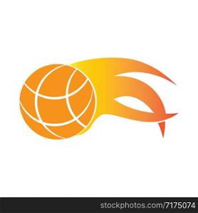 basket ball logo vector