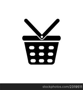 basket case illustration icon design template