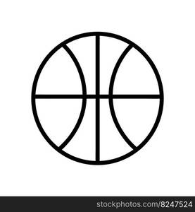 Basketball ball. Vector illustration eps10