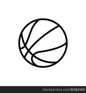 basketball icon design vector template