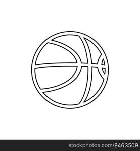 basketball icon vector