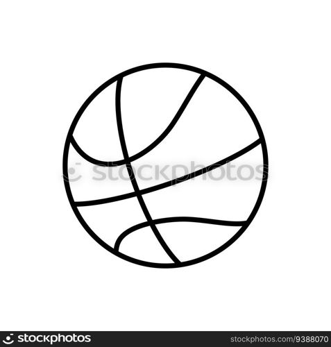 Basketball icon vector design templates simple and modern isolated on white background