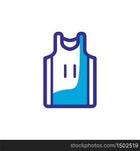 basketball jersey icon color style design