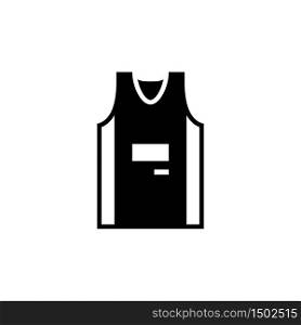 basketball jersey icon glyph style design