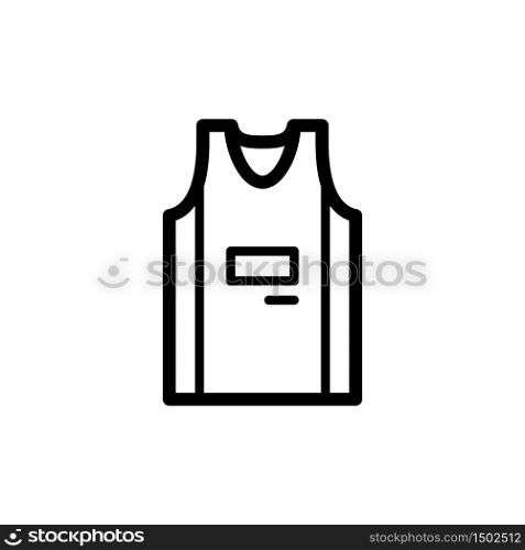 basketball jersey icon line art design