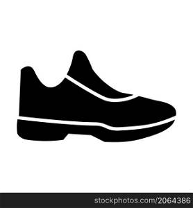 basketball shoes icon vector solid style