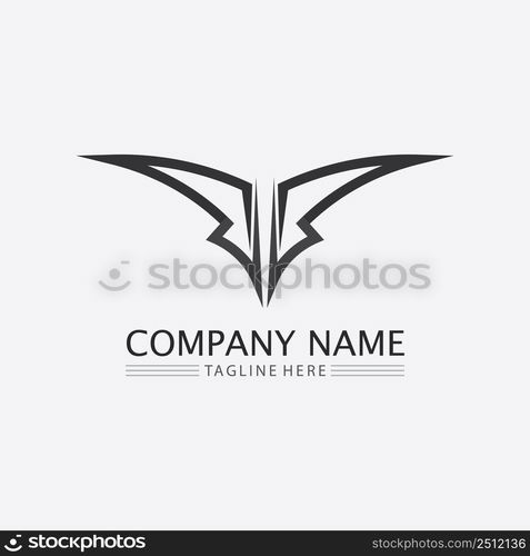 Bat logo animal and vector, wings, black, halloween, v&ire, gothic, illustration, design bat icon