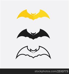 Bat logo animal and vector, wings, black, halloween, vampire, gothic, illustration, design bat icon