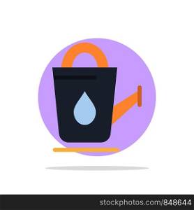 Bath, Bathroom, Shower, Water Abstract Circle Background Flat color Icon