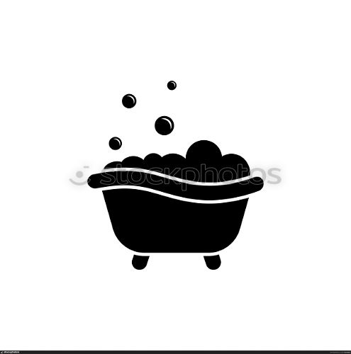 Bath icon. Vector on isolated white background. EPS 10.. Bath icon. Vector on isolated white background. EPS 10