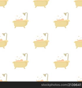 Bath pattern seamless background texture repeat wallpaper geometric vector. Bath pattern seamless vector