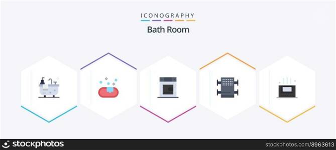 Bath Room 25 Flat icon pack including . . bathroom. room. bath