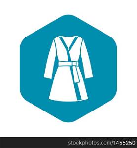 Bathrobe icon. Simple illustration of bathrobe vector icon for web design. Bathrobe icon, simple style
