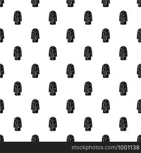 Bathrobe pattern vector seamless repeating for any web design. Bathrobe pattern vector seamless