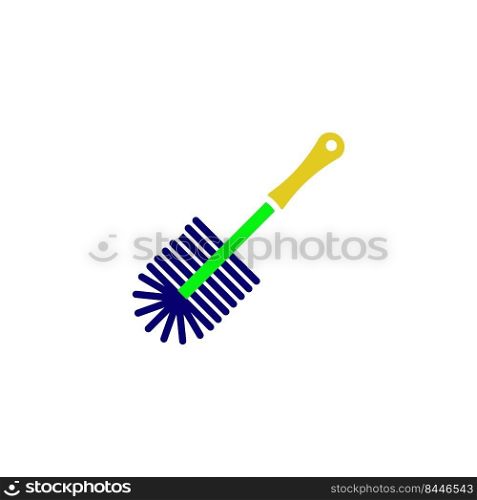 bathroom brush icon vector design templates white on background