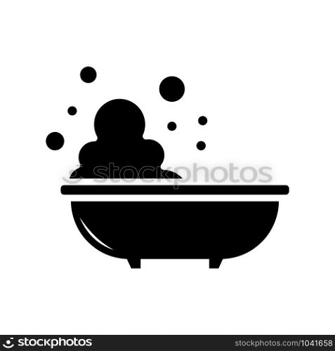 bathtub - bathroom icon vector design template