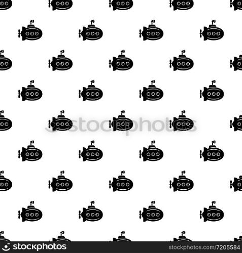 Bathyscaphe with horn pattern vector seamless repeating for any web design. Bathyscaphe with horn pattern vector seamless