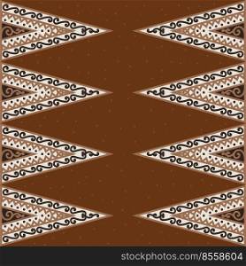 batik art seamless pattern background