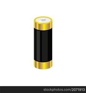 battery accumulator icon vector concept design template