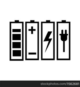 Battery Energy Vector Logo Template