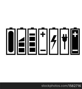 Battery Energy Vector Logo Template