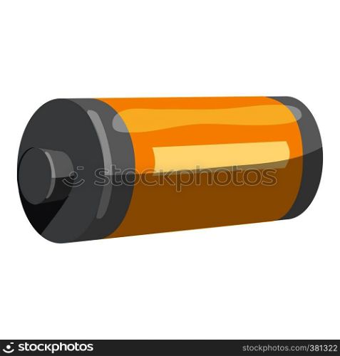 Battery icon. Cartoon illustration of battery vector icon for web. Battery icon, cartoon style