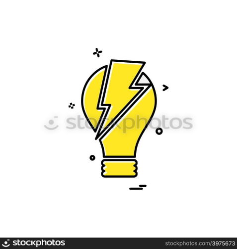 Battery icon design vector